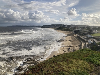 Another view of Bar Beach