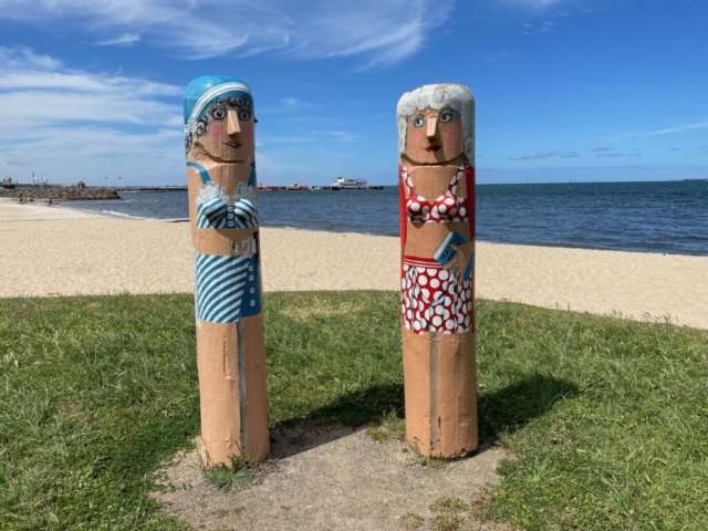 The first of many Geelong Bollards