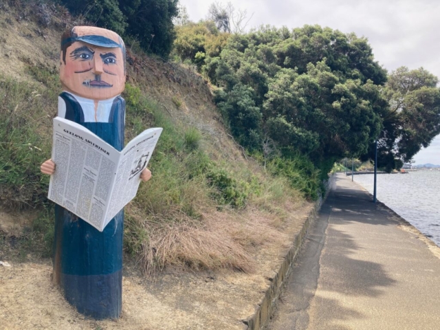 The second of many Geelong Bollards