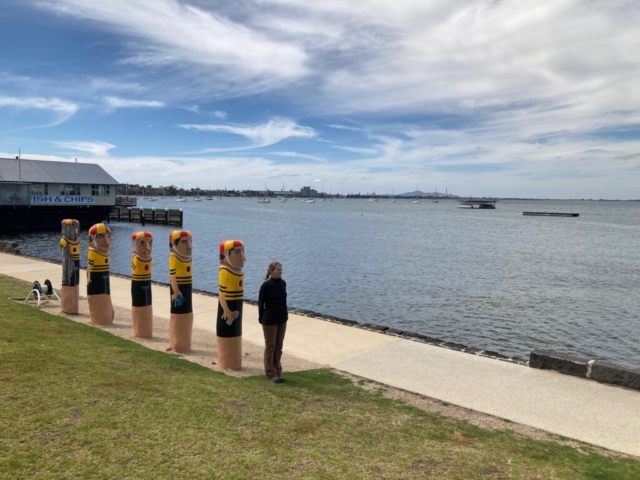 There seems to be an extra weird looking Geelong Bollard