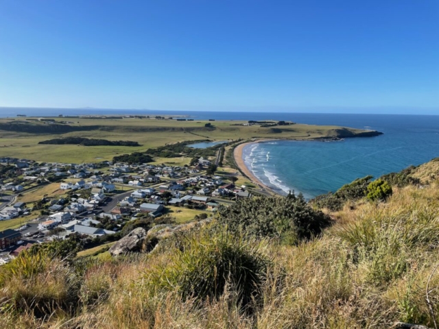 View from the Nut over Godfreys Beach