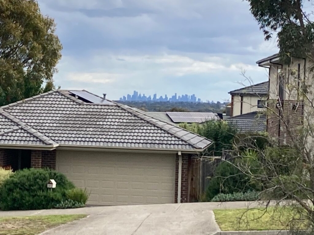 Melbourne (in the background) is very far away from Doreen