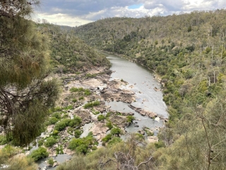 View of the South Esk River