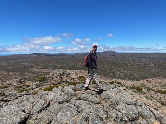 PB reaches what we think might be the view over Little Hell