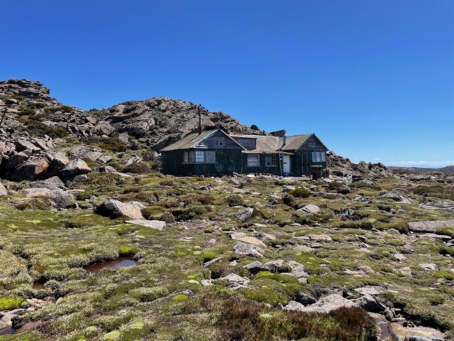 A hut in Ben Lomond National Park