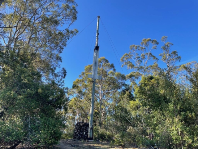 The semaphore station at the top of Mount Direction