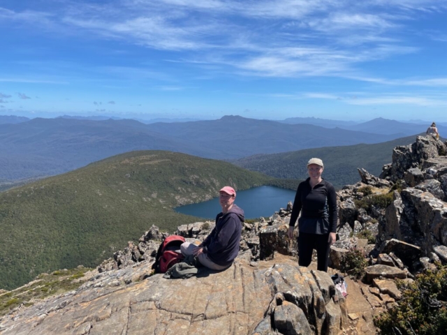 PB and LB on Hartz Peak