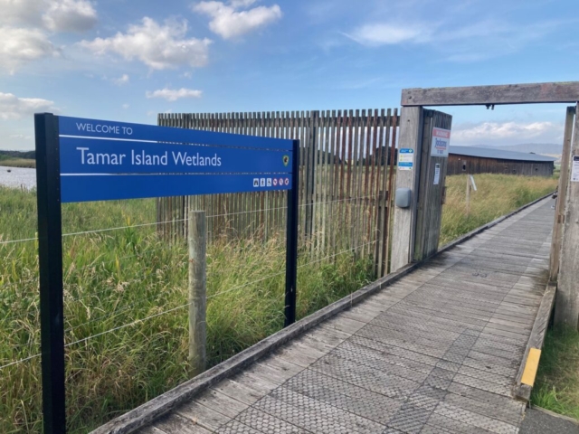 Entrance to the Wetlands