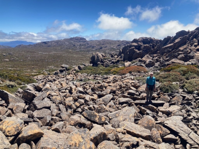 CC tackles the rocks