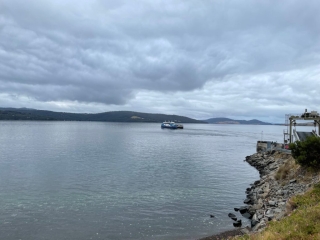 The Bruny Island ferry