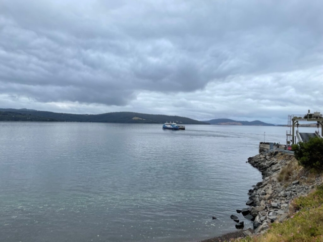 The Bruny Island ferry