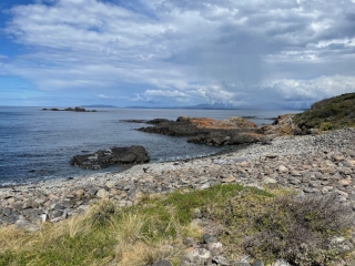Down on the shore