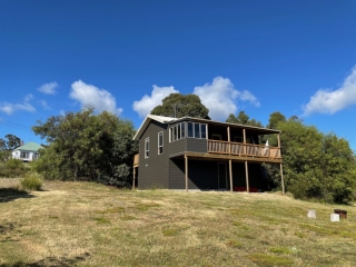 Our cottage on Bruny Island