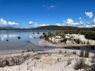 View of the lagoon