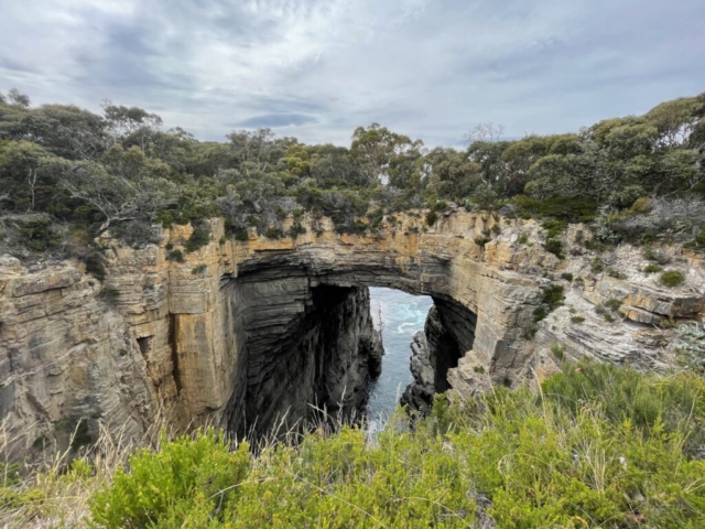 The Tasman Arch rock formation