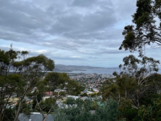 View from the Knocklofty Reserve