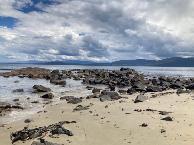 More beach walking