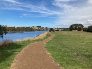 Walkway along Vicarys Rivulet