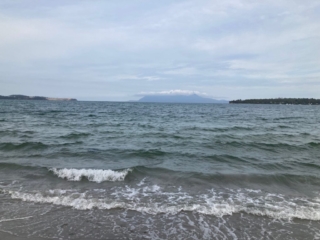 View of Maria Island from Millingtons Beach