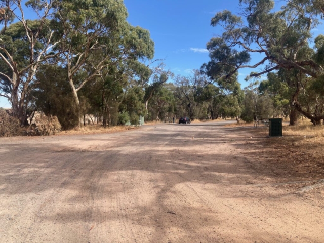 Rest area between Geelong and Adelaide