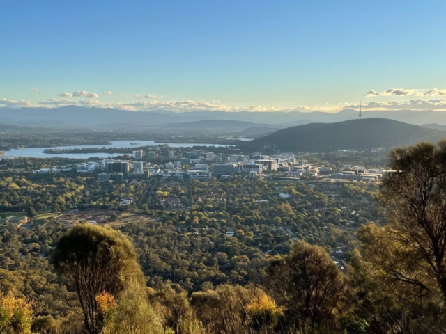 Another view from Mount Ainslie