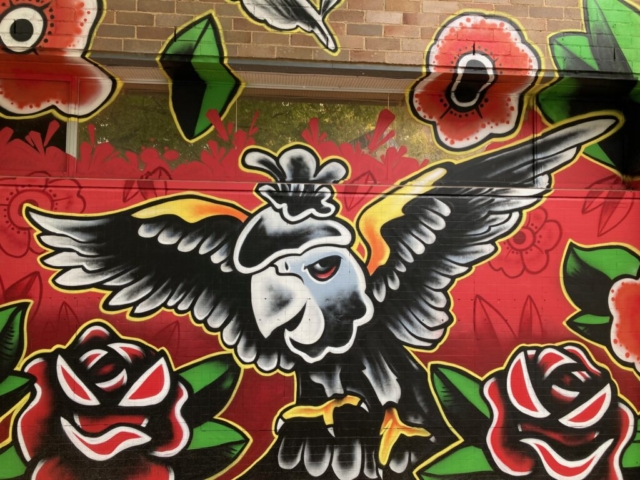 Mural in Braddon