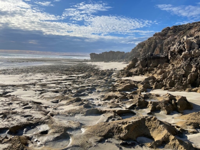 Another view of Back Beach