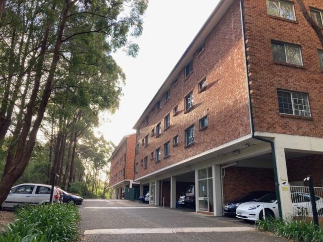 Our apartment building in Macquarie Park