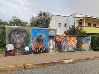 Murals in Norseman