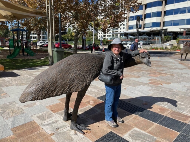 CC's mum with the first animal