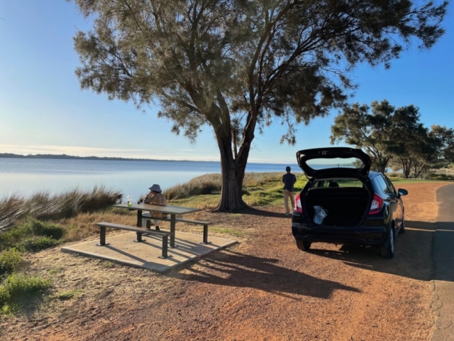 A brief stop in Australind on the way back