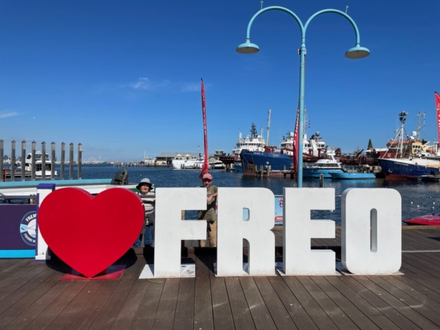 PB and CC's mum love FREO (that's Fremantle by the way)