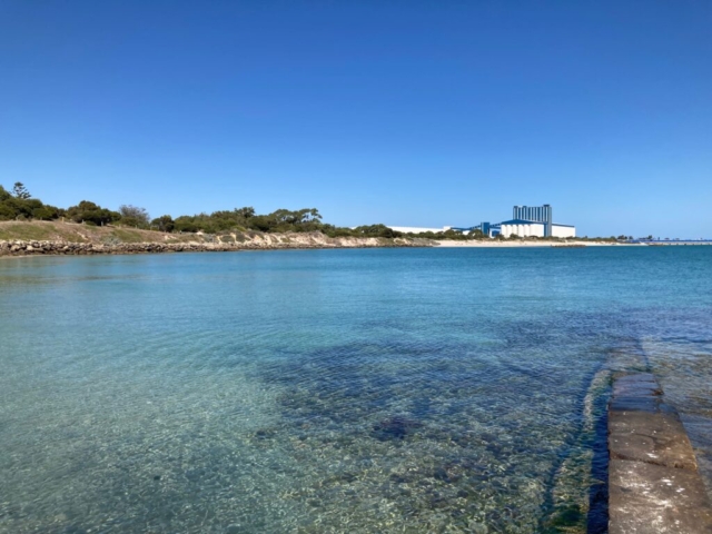 View from Wells Park, Kwinana Beach