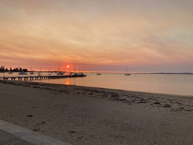 Sunset at Rockingham