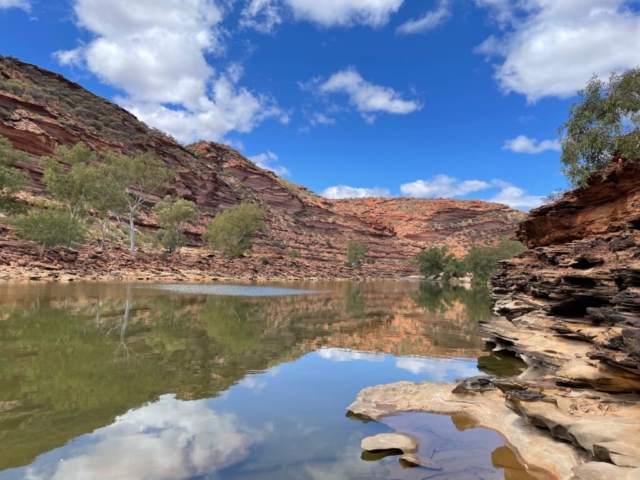 View along the Murchison River