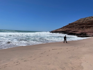 PB on Eagle Gorge Beach