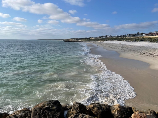 View from the coast near our place in Quinns Rocks