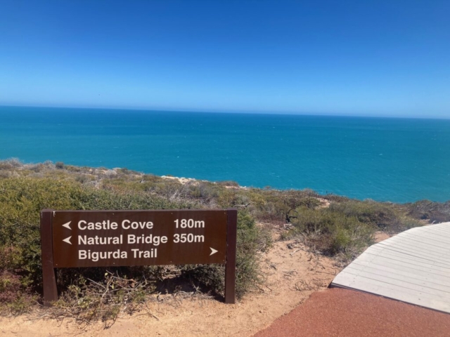 Bigurda Trail signpost