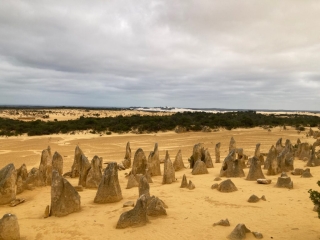 View over The Pinnacles