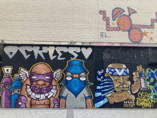 Mural in Fremantle