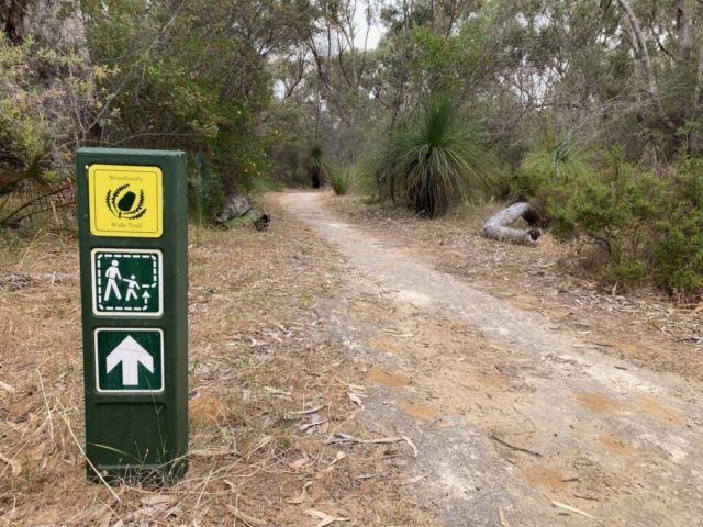 The Woodlands Walk trail