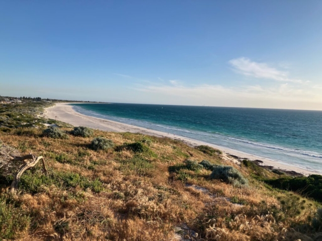 View over Mullaloo Beach