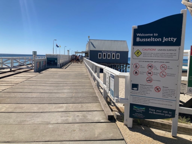 Entrance to Busselton Jetty