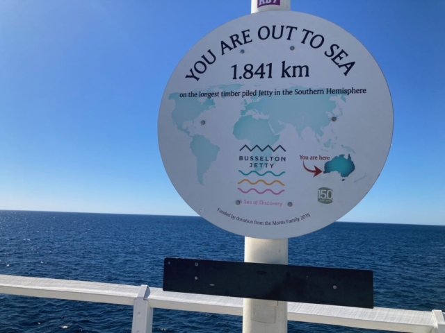 The 'longest timber piled jetty in the Southern Hemisphere'