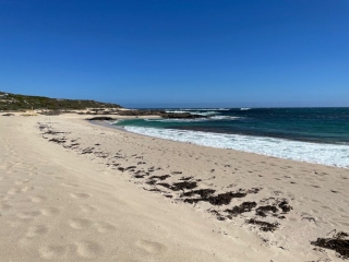 Near the mouth of the Margaret River