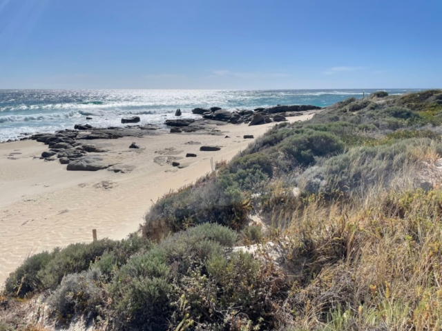 View from the Cape to Cape Track near Gas Bay