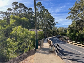 The road out of town leads to the brewery