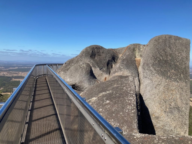 The famous Granite Skywalk