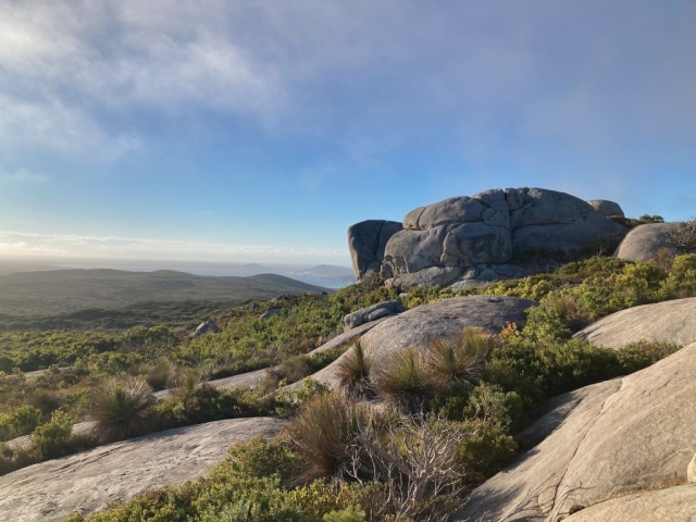 Boulders on top of Stony Hill