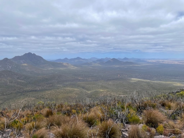 Another view from the top of the Mount Trio Trail